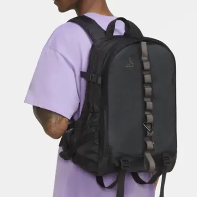 Nike ACG Polyester Backpack Regular Unisex Black-5