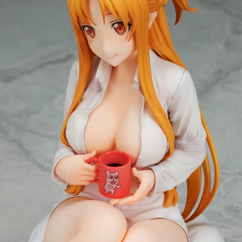 GSC Asuna/Kikuchi Asuna Sword Art Online Yuuki Asuna Shirt Ver 17cm Scale Figures-9