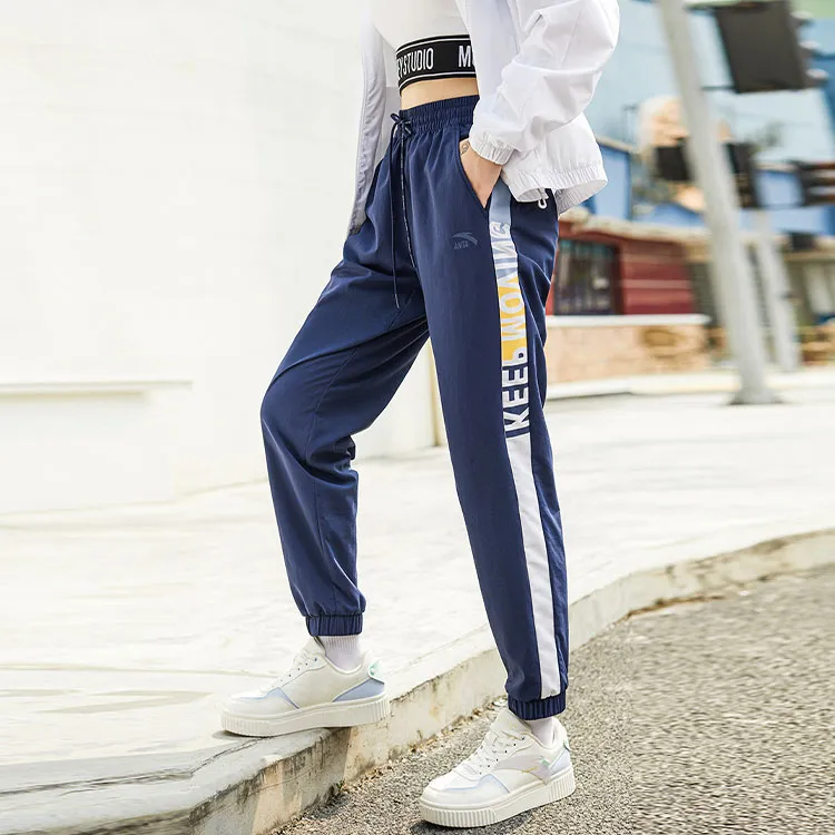 Anta Sports Pants Women's Chaos Blue-4