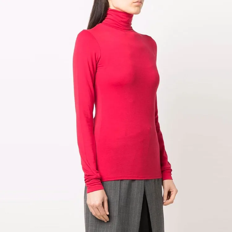 RAF SIMONS High Neck Long Sleeve Top-2