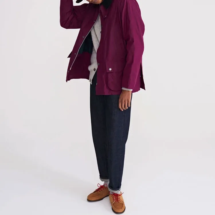 NOAH X Barbour Dry Waxed Bedale Jacket-1