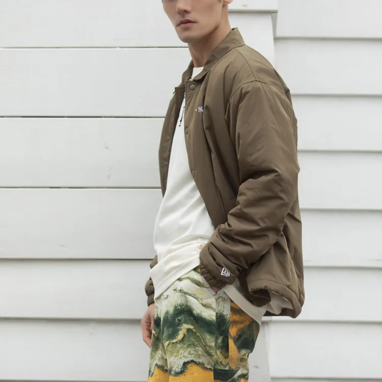 New Era Jackets Unisex Army Green-4