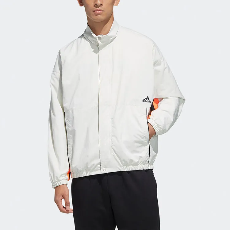 Adidas ESSENTIALS Jacket Fall Men's Gray-3