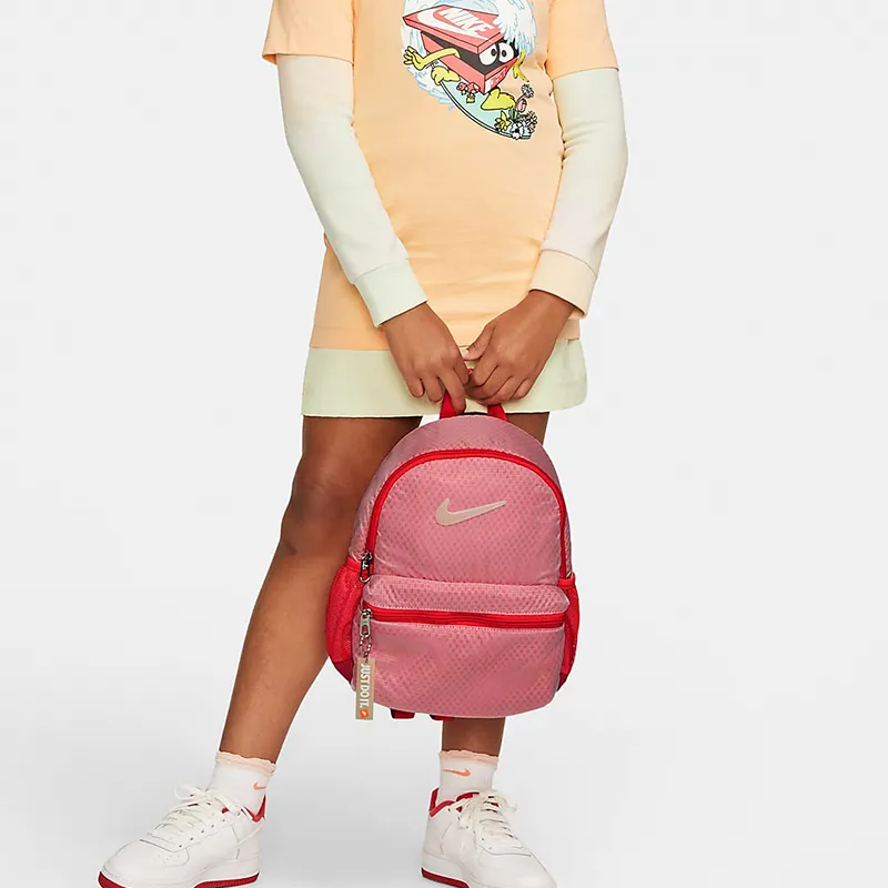 Nike Polyester Backpack Mini Unisex Red-5