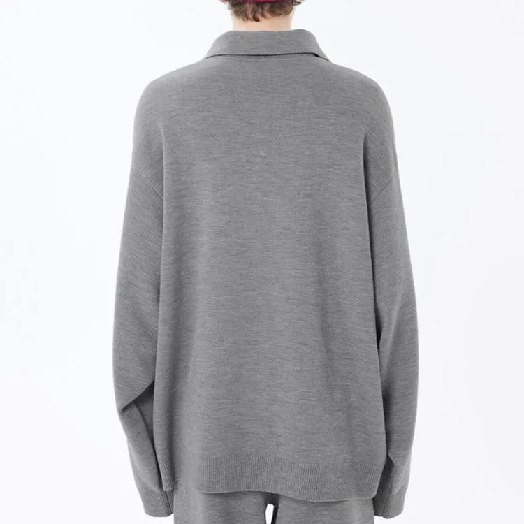 A PERSONAL NOTE 73 Sweaters Men Mixed Smoke Gray-2