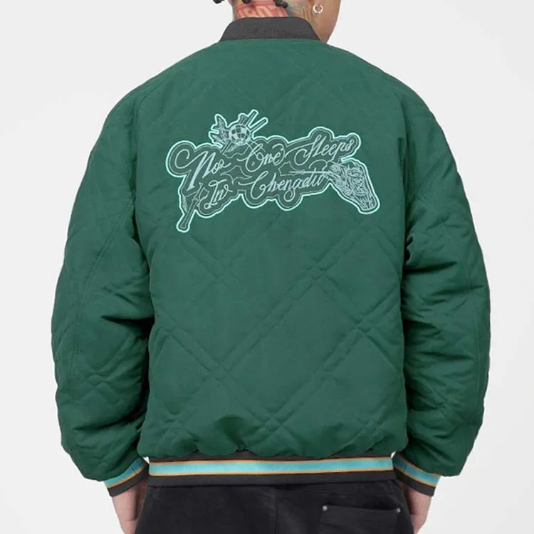 LiNing Puffer Jacket Men's Pine Dark Green-2