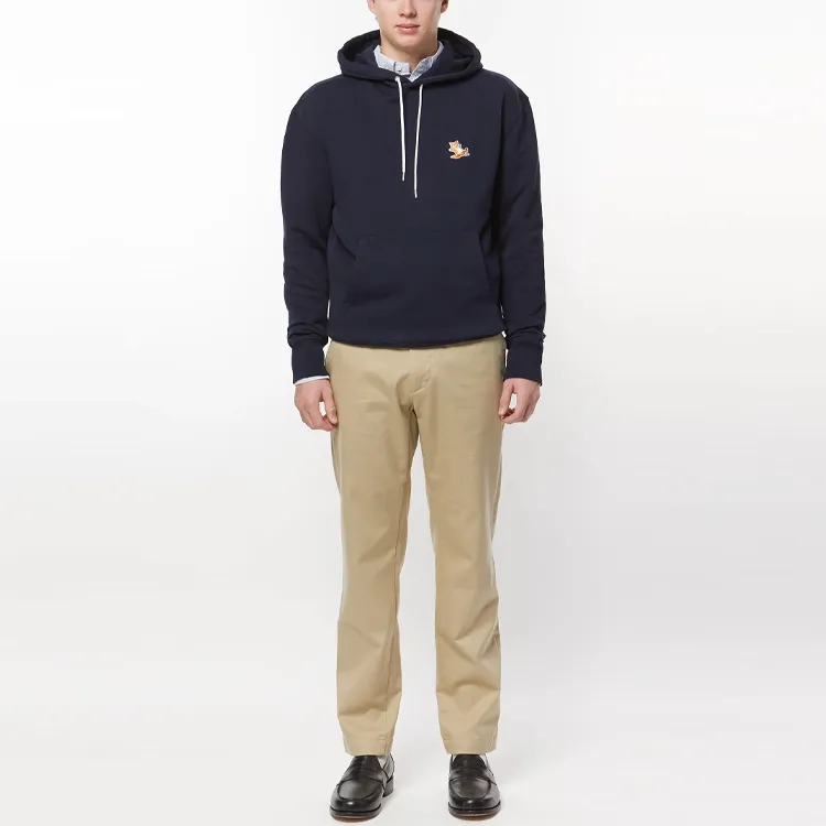 Maison Kitsune Chillax Fox Patch Classic Hoodie-2