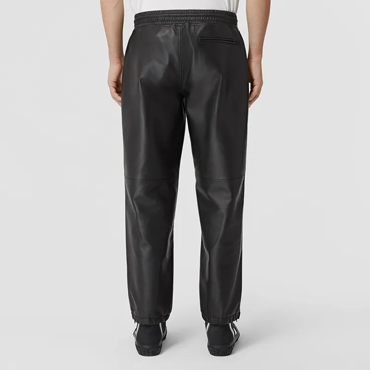 Supreme X Burberry Contrast Stripe Lambskin Jogging Pants Burberry Exclusive-2