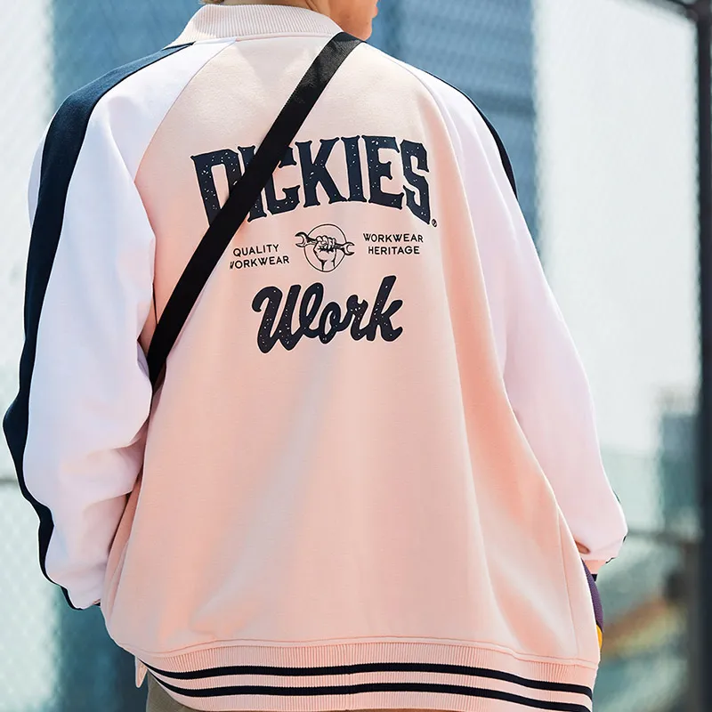Dickies Baseball Jerseys Unisex Peach Pink-5