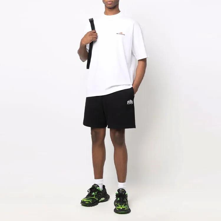 Balenciaga Paris Sweat Shorts-2