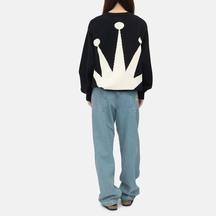 Stussy Bent Crown Knit Sweater-5