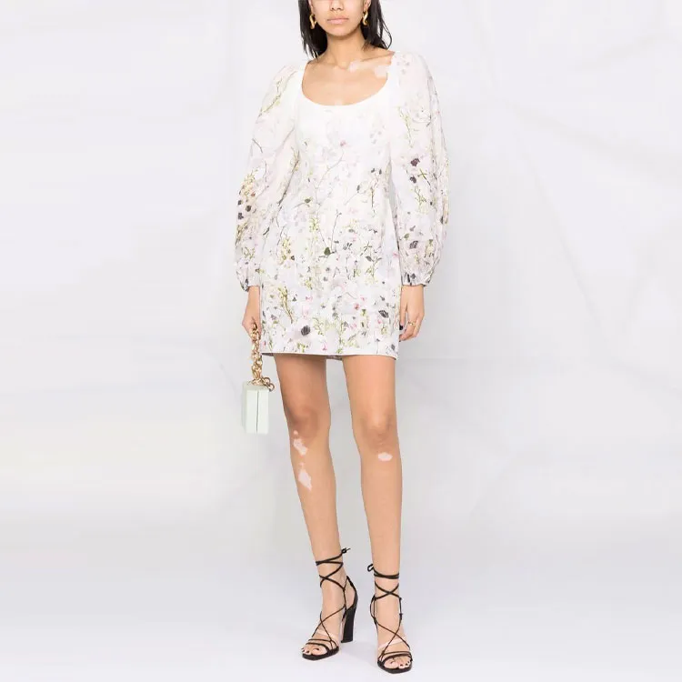 Zimmermann Long-Sleeved Dresses Women's White-1