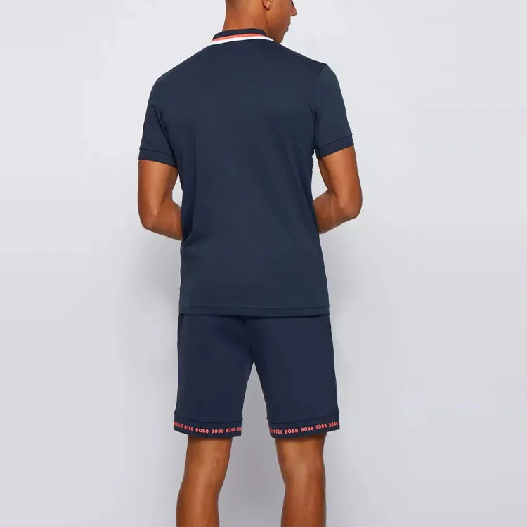 HUGO BOSS SS22 Polo Shirt Men's Marine Blue-3