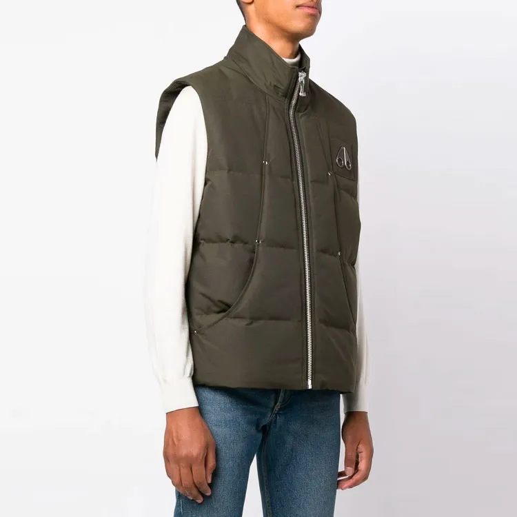 Moose Knuckles Vest Men's Green-3