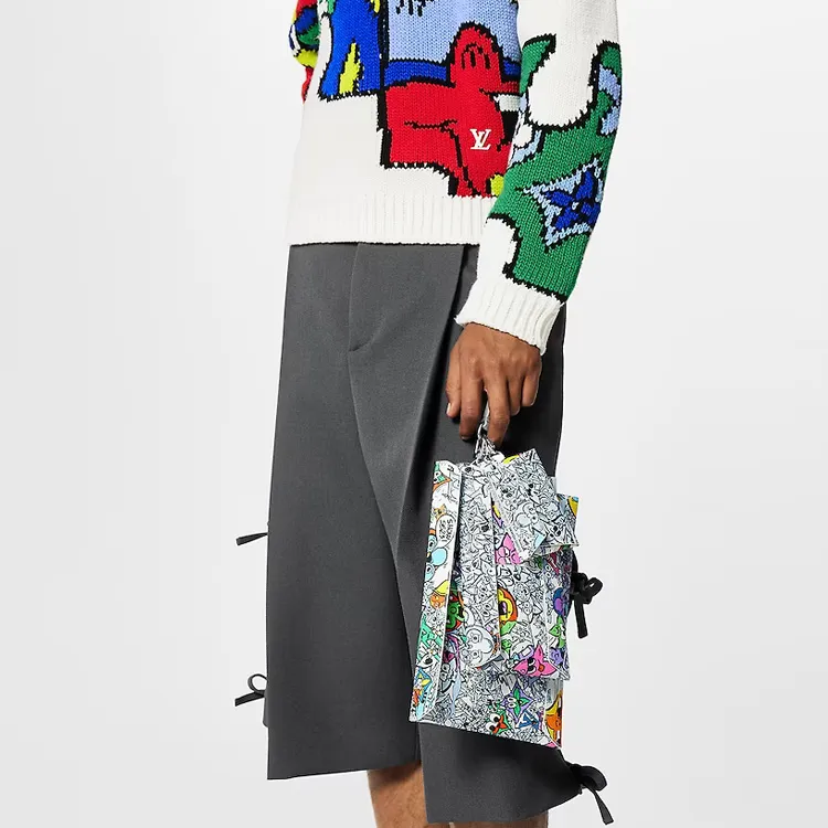 LOUIS VUITTON Trio Enveloppe Multicolor-8