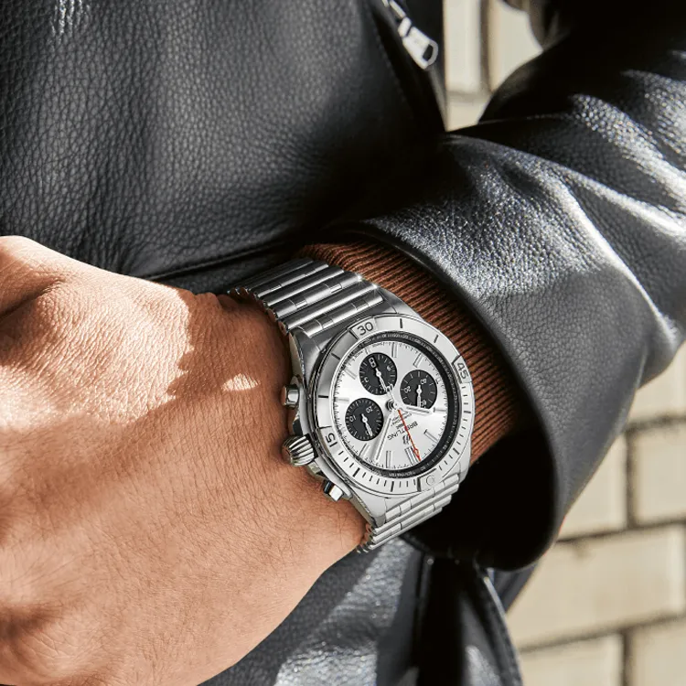 Breitling Men Mechanical Chronograph Collection Watch-4