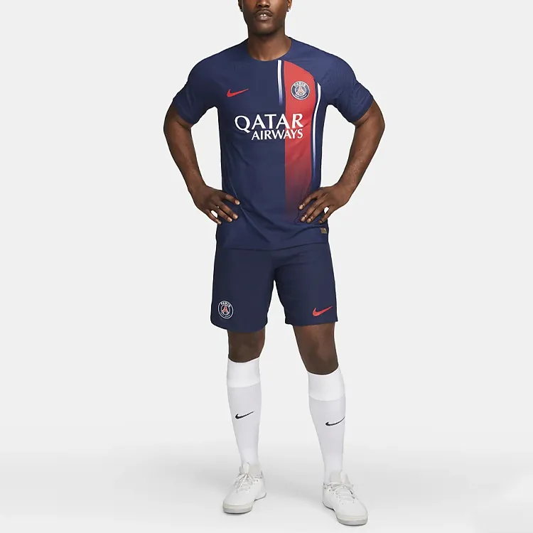 Nike Soccer Jerseys Men Dark Blue-2