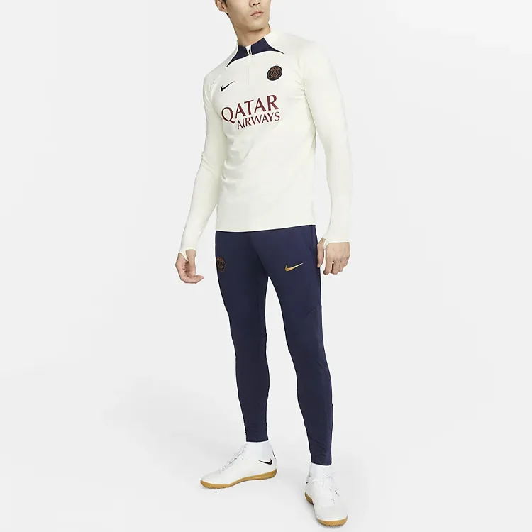 Nike Knitted Sweatpants Men Dark Blue-4