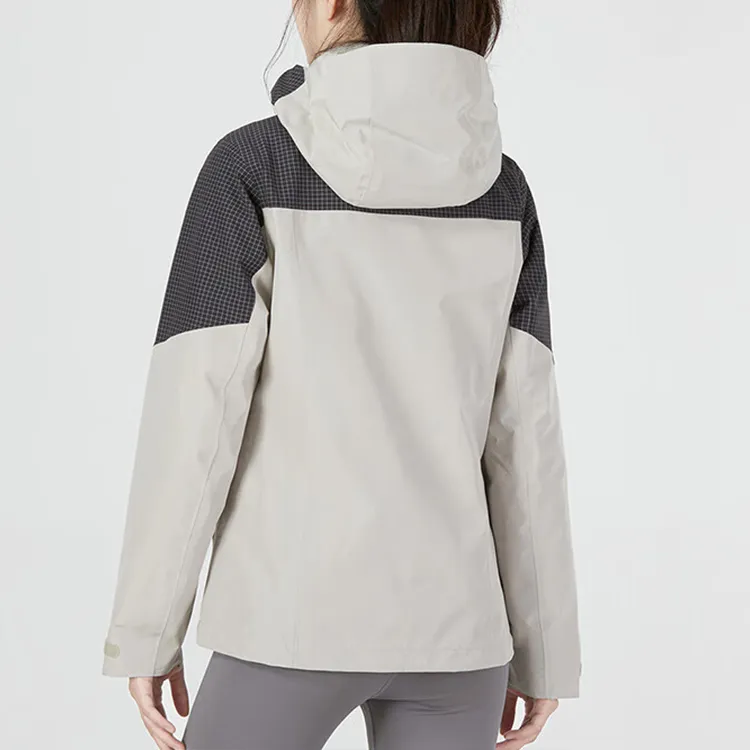 Jack Wolfskin Outdoor Hiking Waterproof Windbreaker Jacket Women's-11