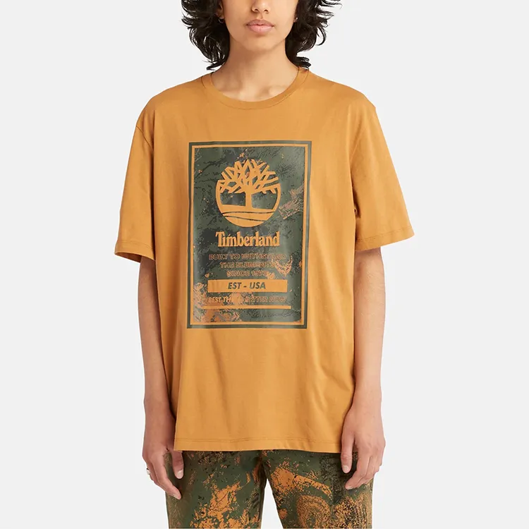 Timberland T-Shirts Unisex Wheat-4