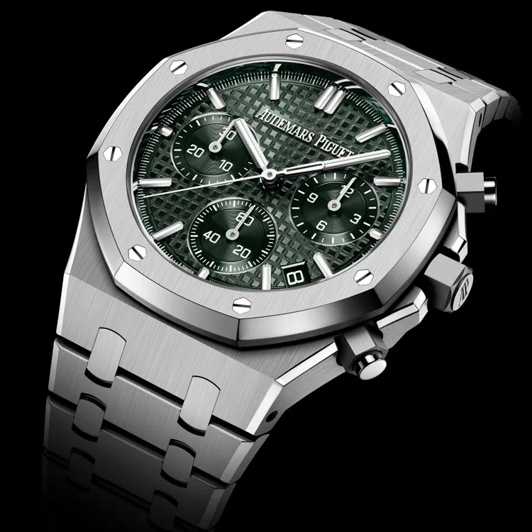 AUDEMARS PIGUET ROYAL OAK Collection Manual Mechanical Movement Men's Watches Watch 42mm Gray Dial-4