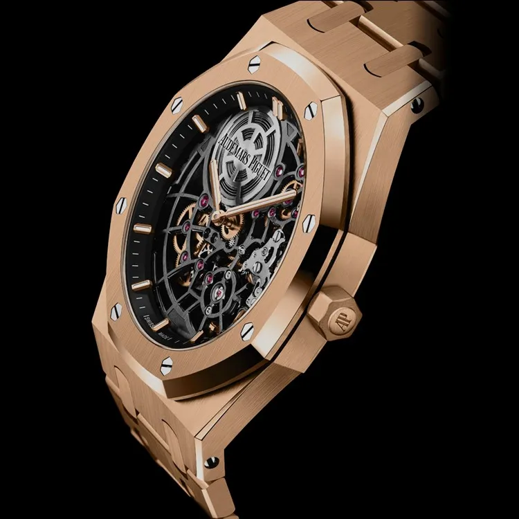 AUDEMARS PIGUET ROYAL OAK Collection Automatic Mechanical Movement Men's Watches Watch 39mm Cut Out Dial-4