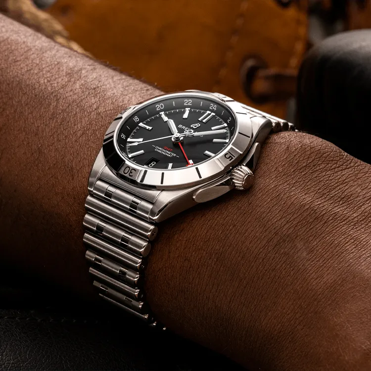 Breitling Men Mechanical Chronograph Collection Watch-4