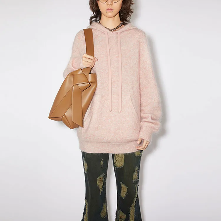 Acne Studios Crewneck Cardigan 'Faded Pink'-1