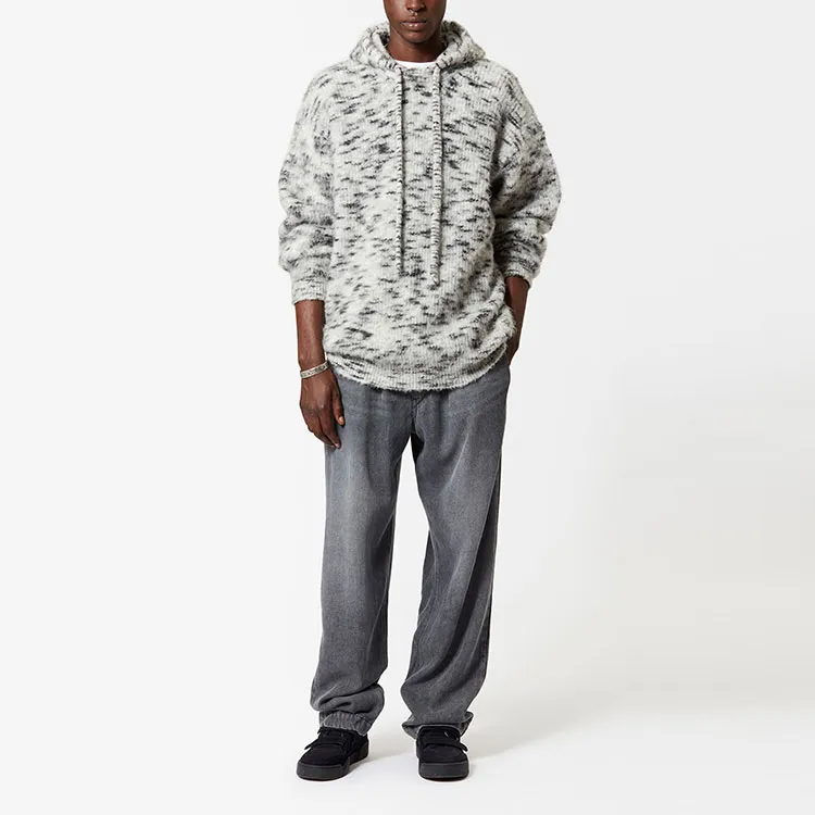 ISABEL MARANT Knitted Drawstring Hoodie-1