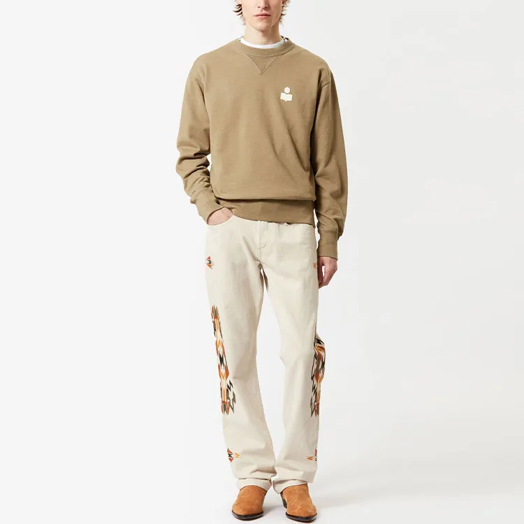 ISABEL MARANT Mike Logo print Sweatshirt-1