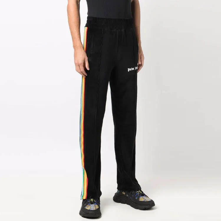 PALM ANGELS Casual Pants Men Black-4