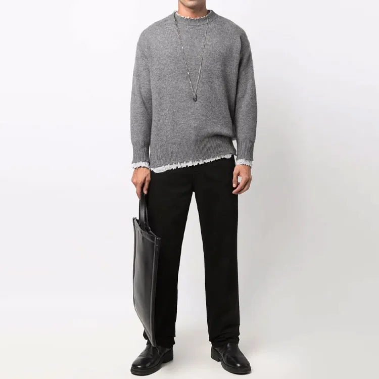 RAF SIMONS Straight-leg Cropped Jeans-1