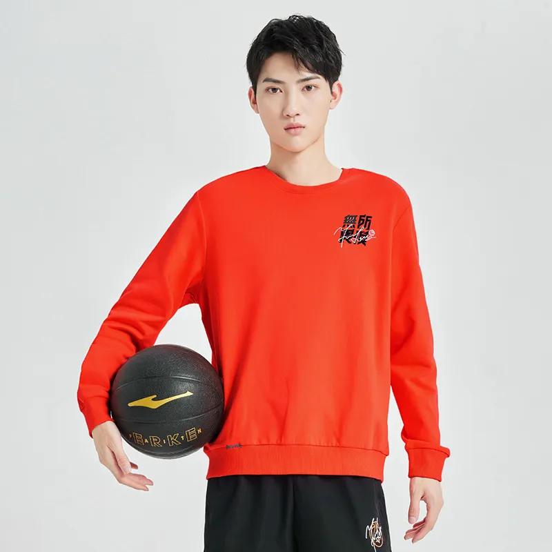 Erke Sweatshirt Men's Bright Prize Orange-2