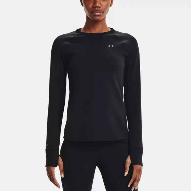 Under Armour Raglan Sleeve T-Shirt Women's Black-2