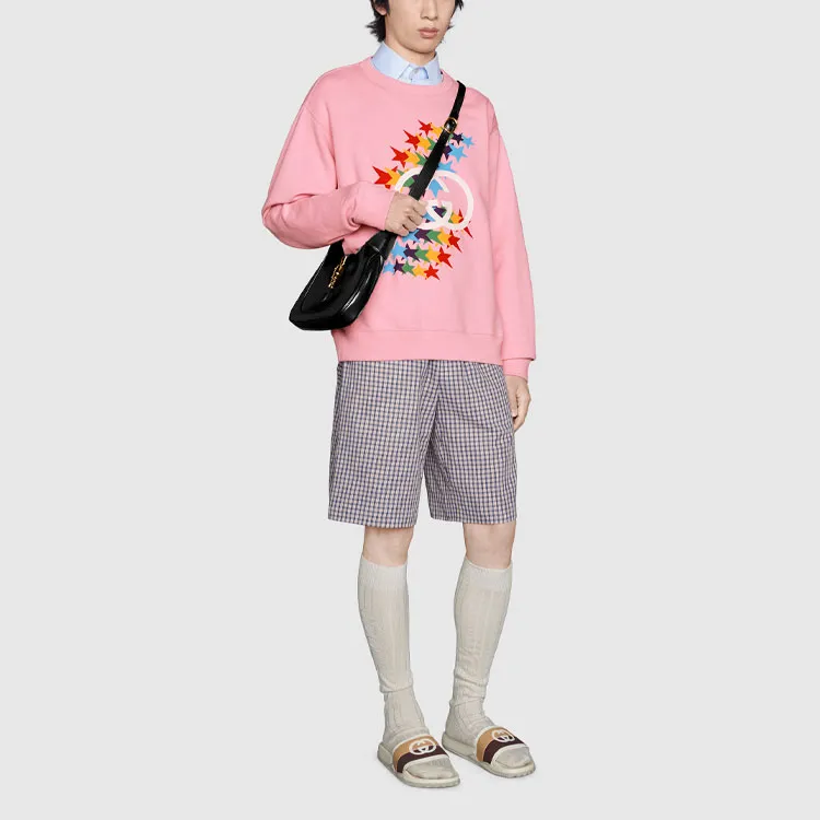 GUCCI Sweatshirts Men Pink-4