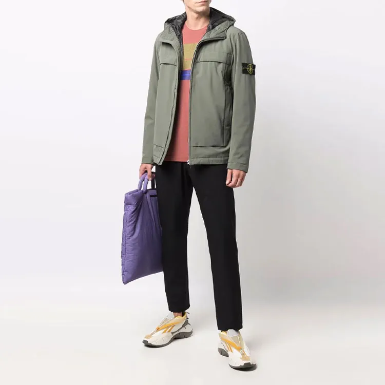 STONE ISLAND Jackets Men Green-1