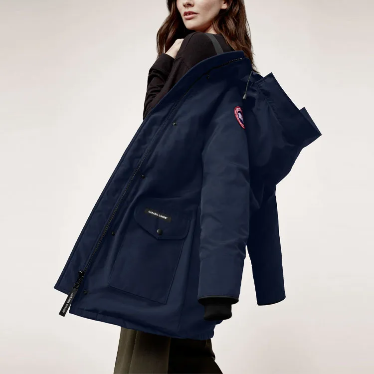 Canada Goose Down Jacket Winter Women's Blue-5