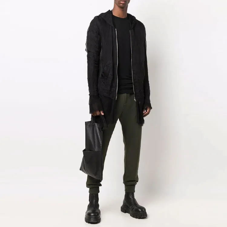 UNDERCOVER Knitted Sweatpants Men Green-2