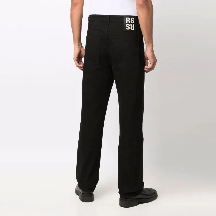 RAF SIMONS Straight-leg Cropped Jeans-2
