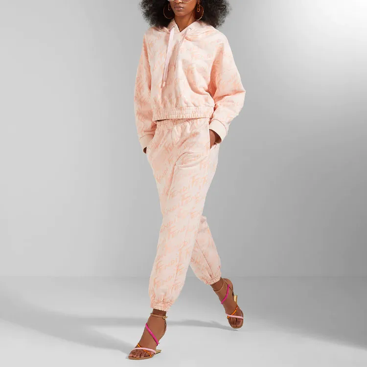 FENDI SS22 Casual Pants Women's Pink-2