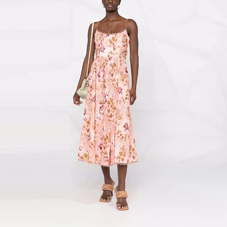 Zimmermann Sleeveless Dresses Women's Pink-1