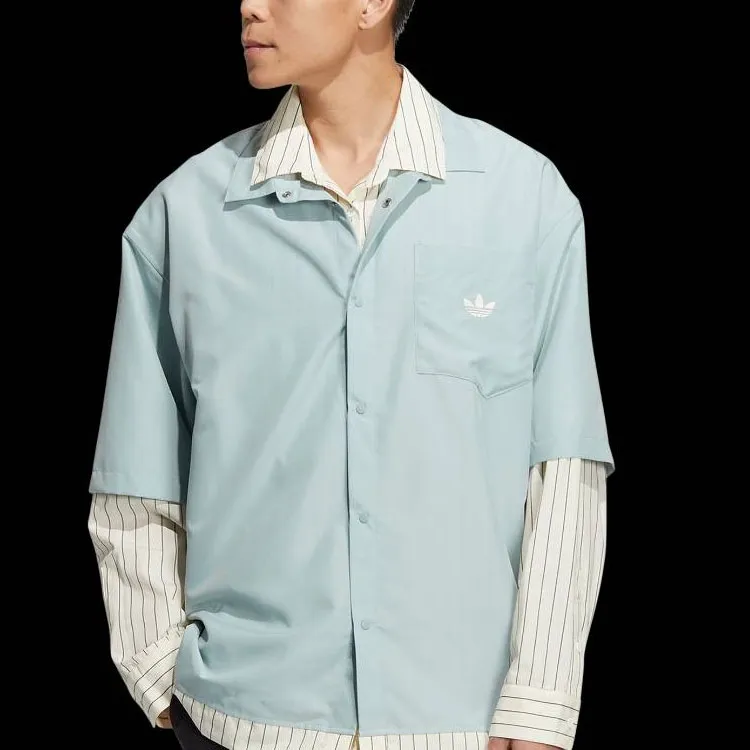 Umamiism X Adidas Originals Adidas X UMAMIISM Crossover Shirts Unisex Blue-4