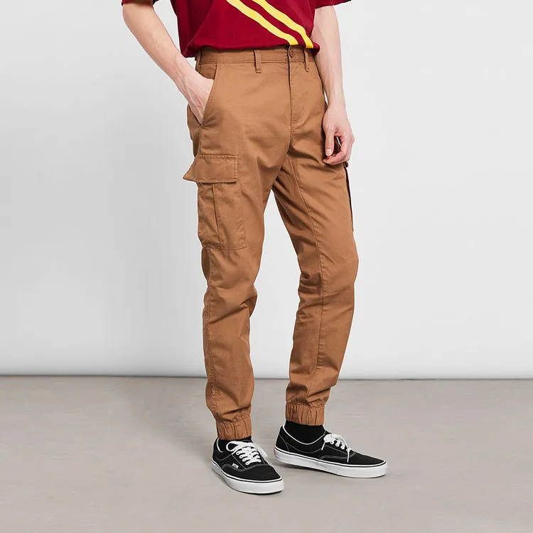 Vans Cargo Pants Men Brown-4