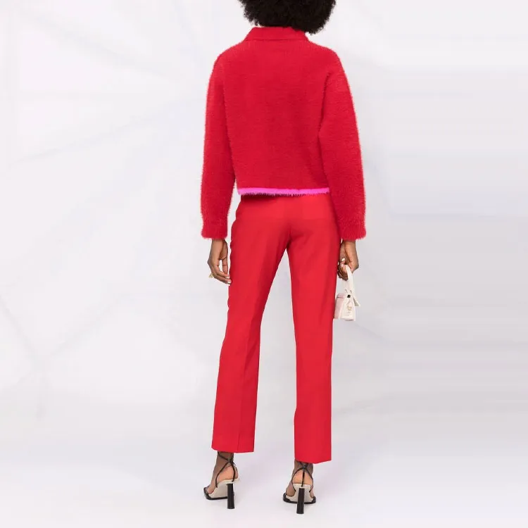 Jacquemus Neve Knitted Polo Jumper-1