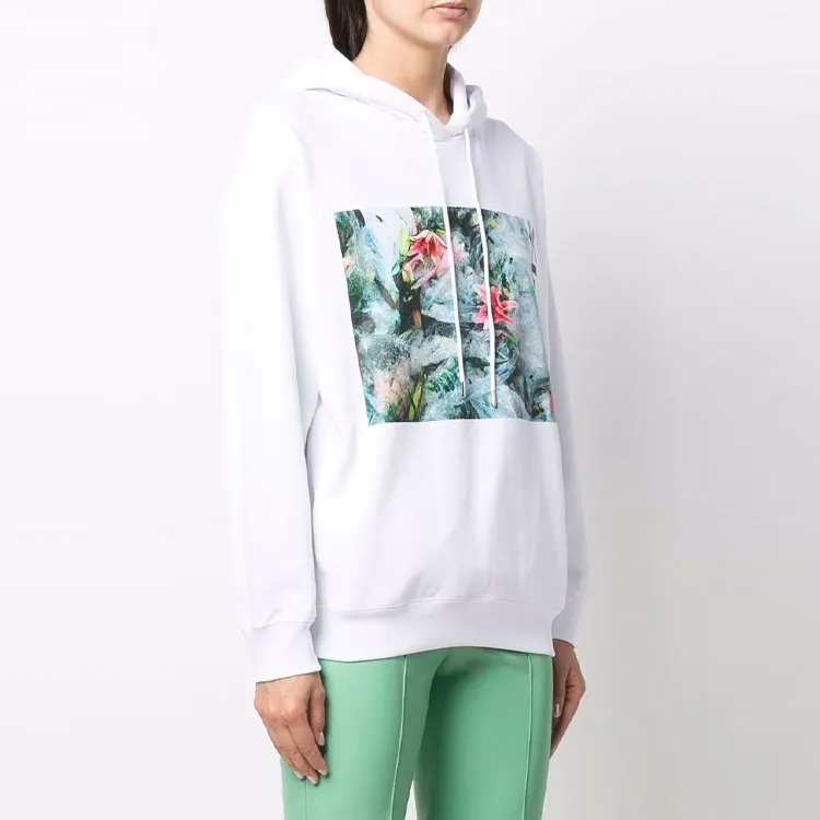 KENZO Abstract pattern Print Hoodie-2