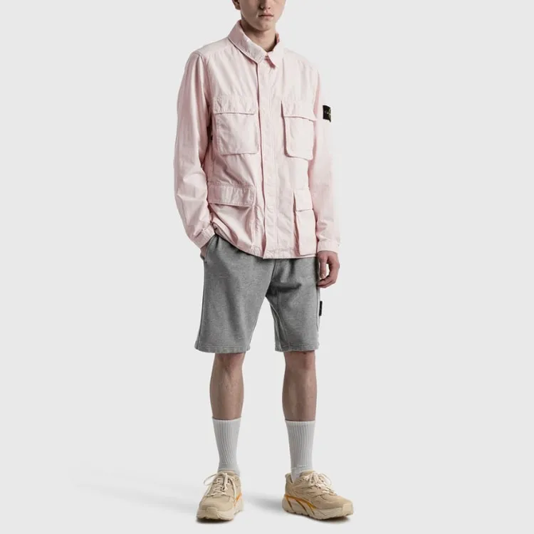 STONE ISLAND Jackets Men Pink-2