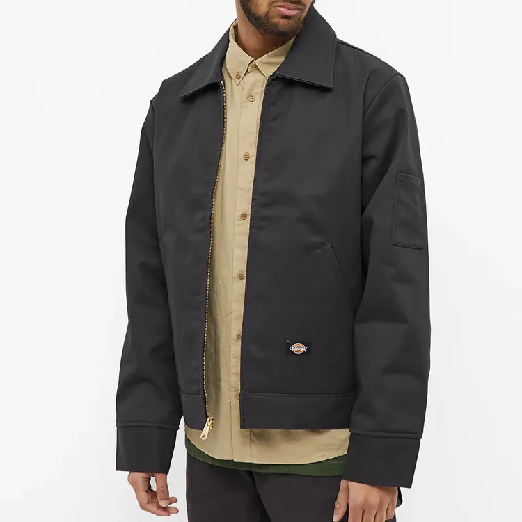 Dickies Eisenhower Logo Patch Zipped Jacket-3