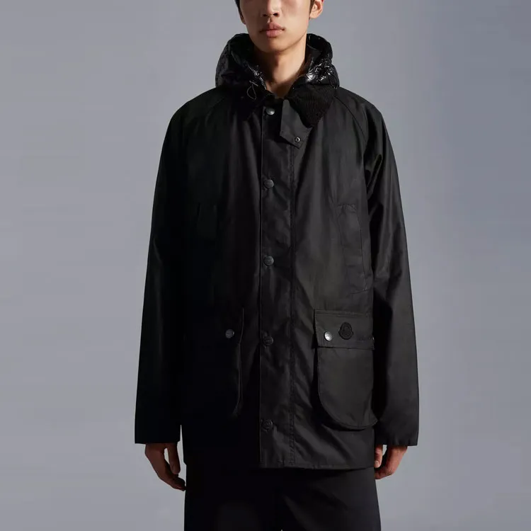 Moncler 1952 Button Detailed Long Sleeved Jacket-2