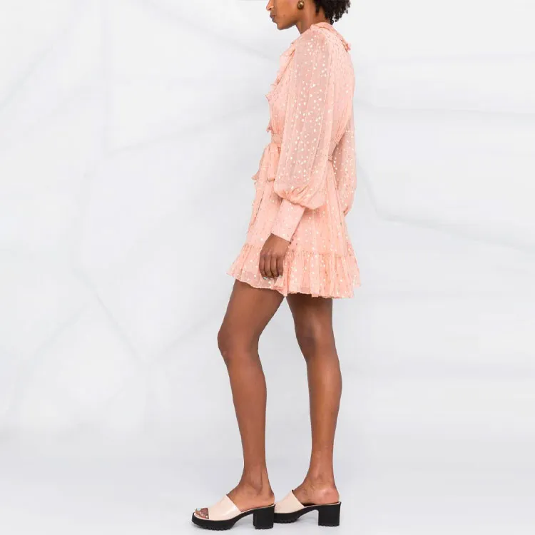 Zimmermann Long-Sleeved Dresses Women's Pink-3