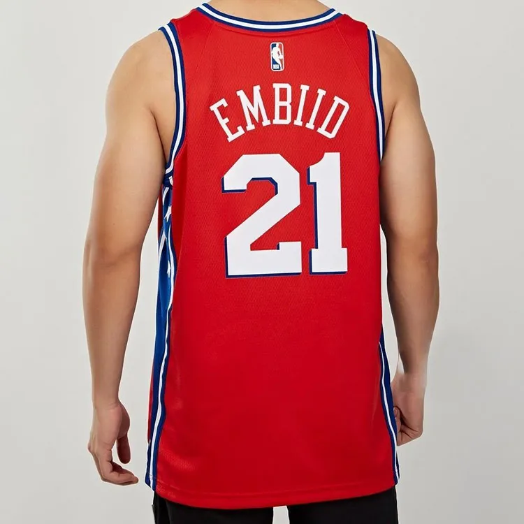 Jordan Basketball Jerseys Men's Red-3